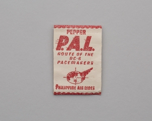 Image: pepper packet: Philippine Air Lines