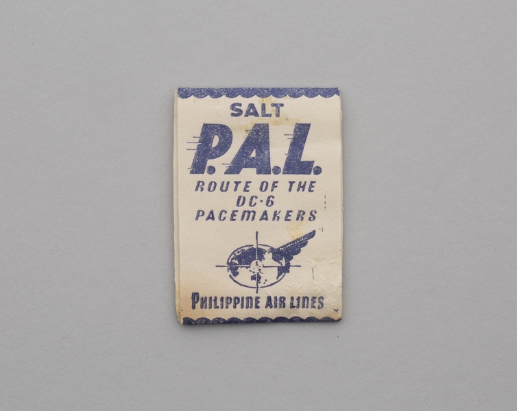 Image: salt packet: Philippine Air Lines