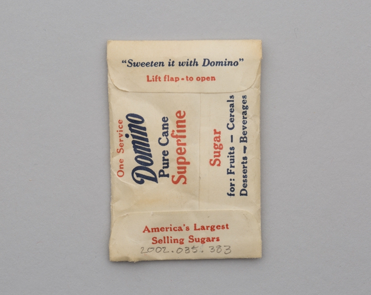Image: sugar packet: Eastern Air Lines
