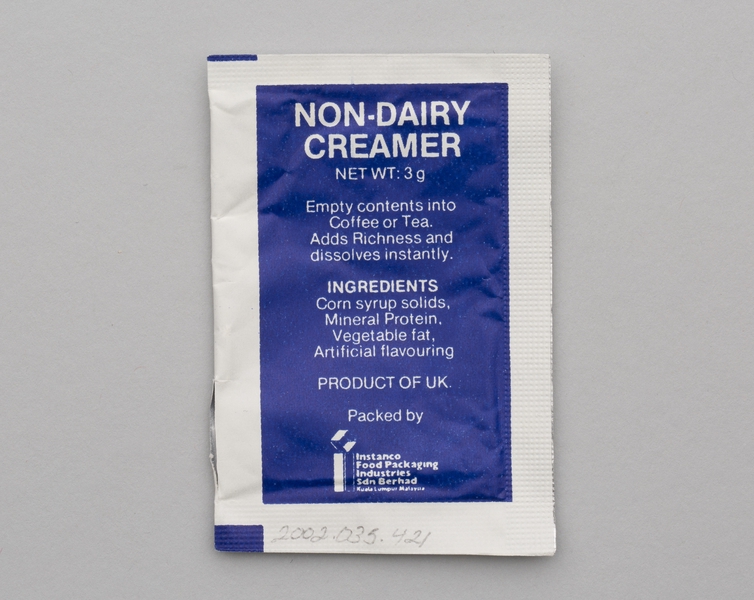 Image: creamer packet: China Air Lines