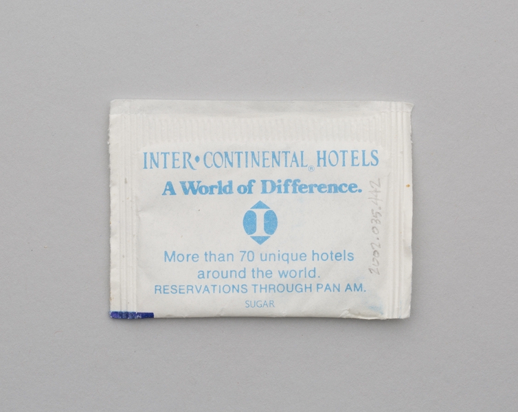 Image: sugar packet: Pan American World Airways