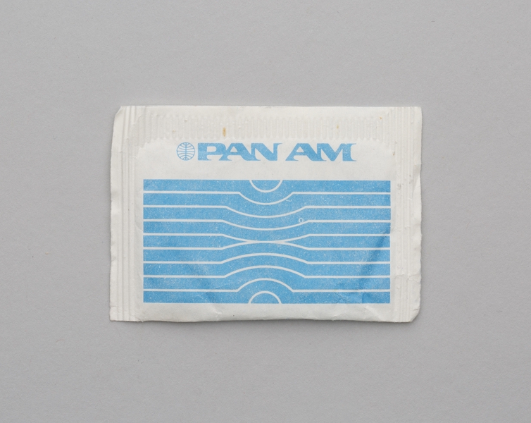 Image: sugar packet: Pan American World Airways