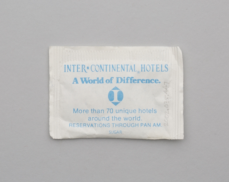 Image: sugar packet: Pan American World Airways