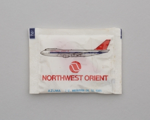 Image: sugar packet: Northwest Orient Airlines