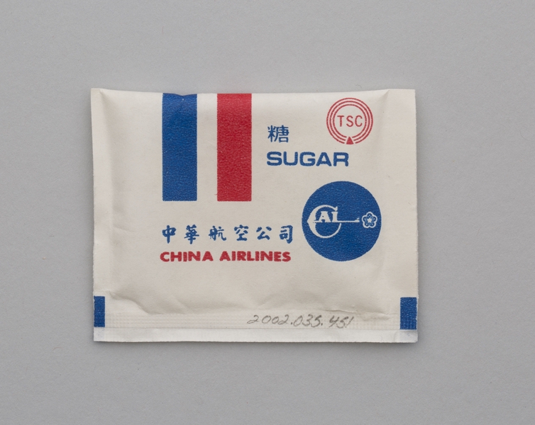 Image: sugar packet: China Airlines