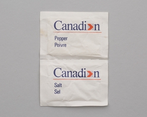 Image: salt and pepper packets: Canadian Pacific Airlines