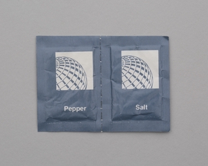 Image: salt and pepper packets: Continental Airlines