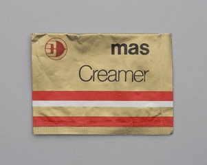 Image: creamer packet: Malaysian Airline System (MAS)