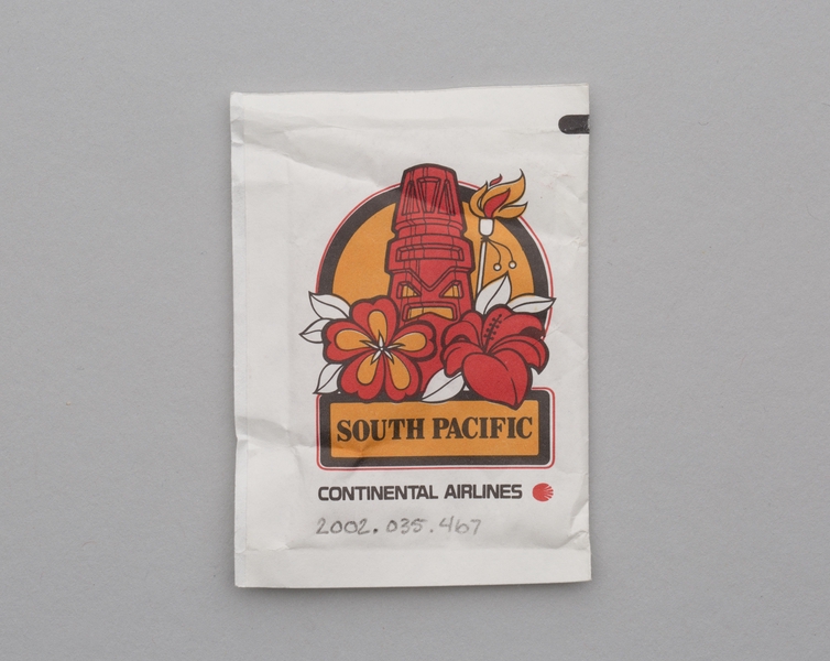 Image: sugar packet: Continental Airlines