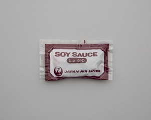 Image: soy sauce packet: Japan Air Lines