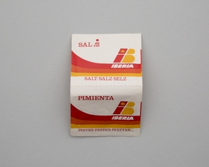 Image: salt and pepper packets: Iberia