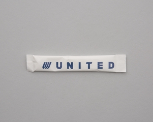 Image: sugar packet: United Airlines
