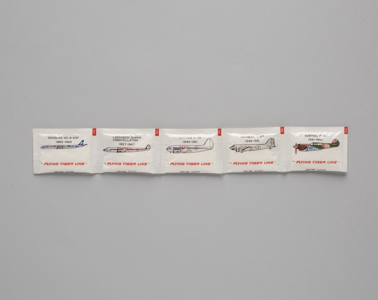 Image: sugar packets: Flying Tiger Line