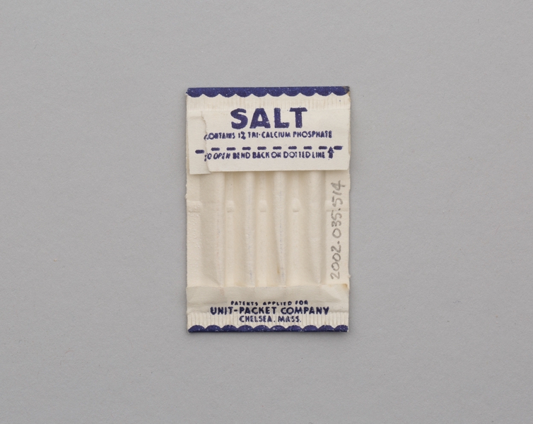 Image: salt packet: Mid-continent Airlines