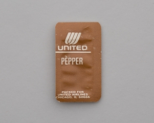 Image: pepper packet: United Airlines