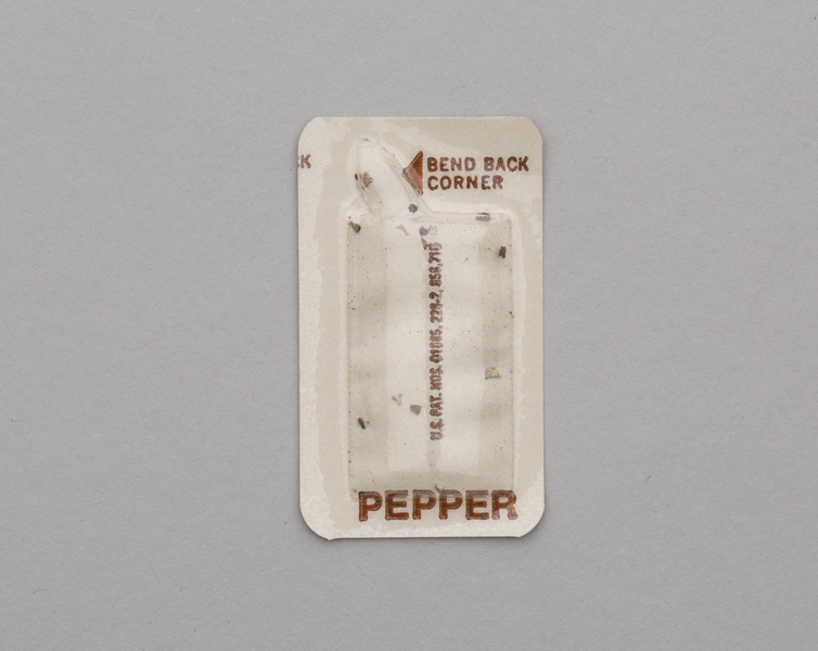 Image: pepper packet: United Airlines