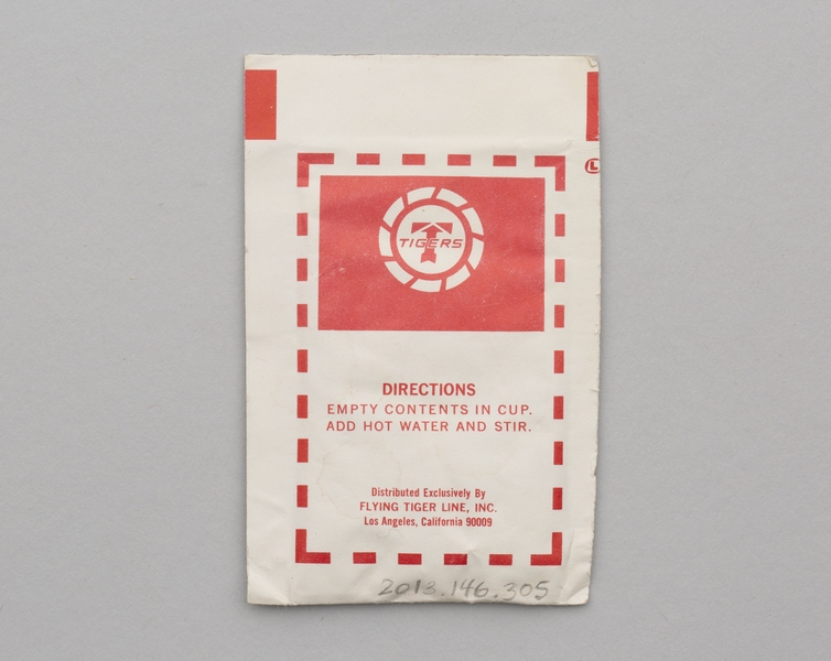 Image: coffee packet: Flying Tiger Line