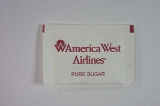 Image: sugar packet: America West Airlines