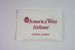 Image: sugar packet: America West Airlines