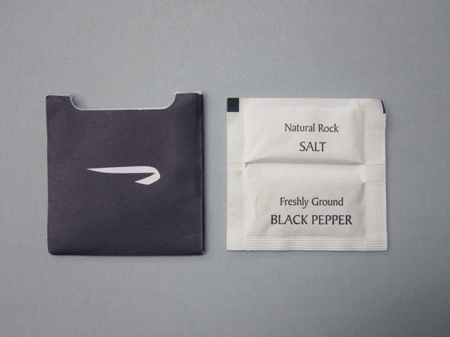 Salt and pepper packets: British Airways