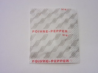 Image: pepper packet: Air France