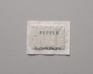 Image: pepper packet: Cathay Pacific Airways