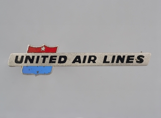Image: ground crew pin: United Air Lines