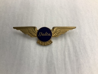 Image: ground agent wings: Delta Air Lines