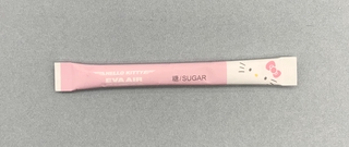 Image: sugar packet: EVA Air, Hello Kitty Jet service