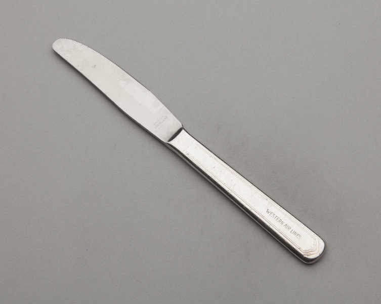 Image: knife: Western Airlines