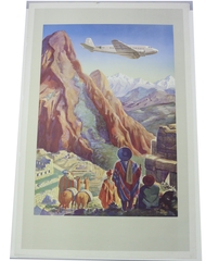 Image: poster: Pan American Airways System, South America
