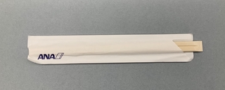 Image: chopsticks with sleeve: ANA (All Nippon Airways)