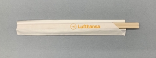 Image: chopsticks with sleeve: Lufthansa