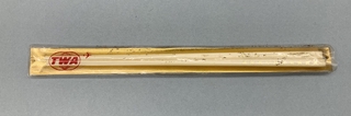 Image: chopsticks with sleeve: TWA (Trans World Airlines)
