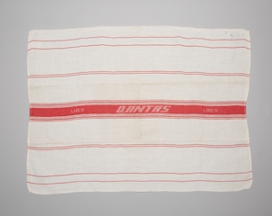 Image: galley towel: Qantas Airways
