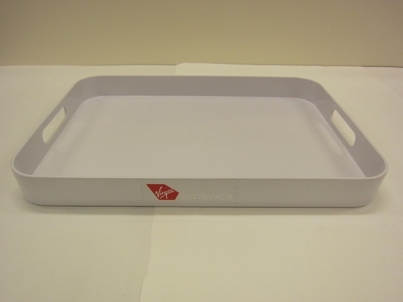 Image: serving tray: Virgin America