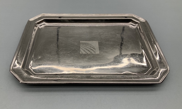 Large serving tray: Continental Airlines