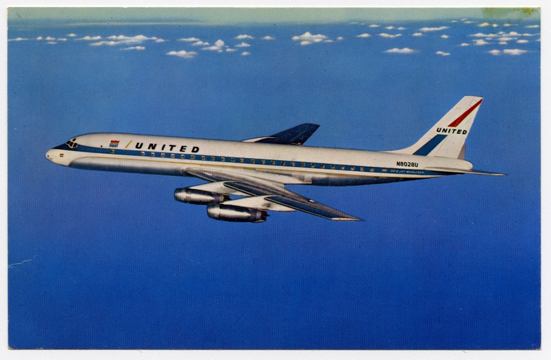 Image: souvenir autographs: United Air Lines, Sandra L. Herrmann, Harvey Kuenn, Ed Bailey