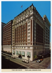Image: postcard: Benson Hotel, Portland, Oregon