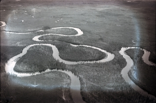 Image: negative: aerial view