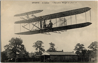 Image: postcard: Wright Brothers Flyer