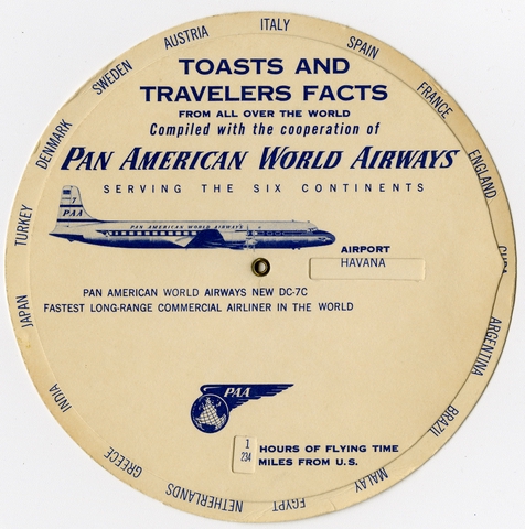 Time converter: Pan American World Airways