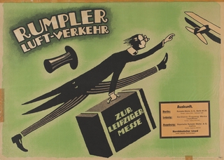 Image: poster: Rumpler Luft - Verkehr