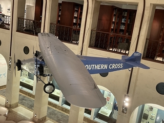 Image: model airplane: Fokker F.VII/3m Southern Cross