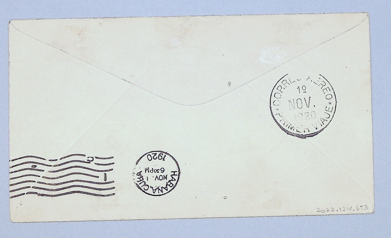 Image: airmail flight cover: Aeromarine West Indies Airways