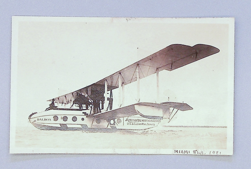 Image: postcard: Aeromarine West Indies Airways, Aeromarine 75, “Balboa”