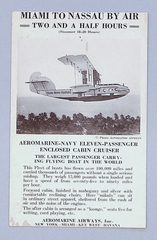Image: postcard: Aeromarine Airways, Aeromarine 75