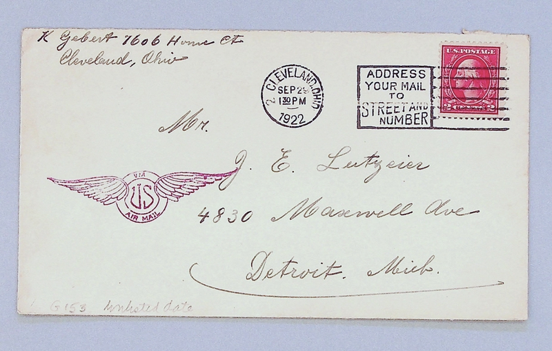 Image: airmail flight cover: Aeromarine Airways 