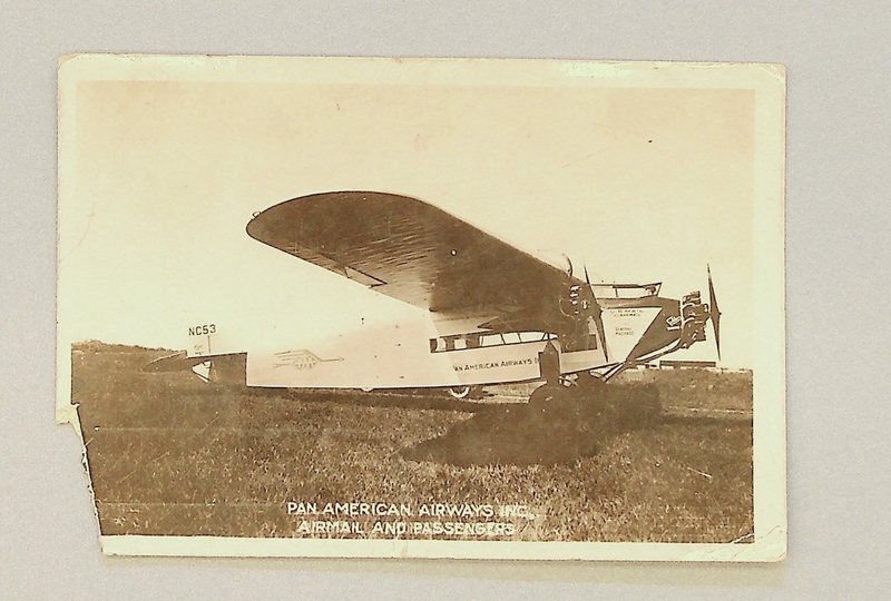 Image: postcard: Pan American Airways, Fokker F-10