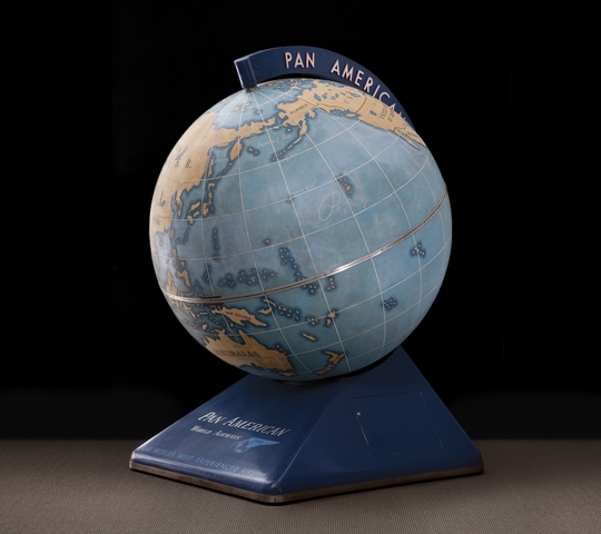 Floor globe: Pan American World Airways